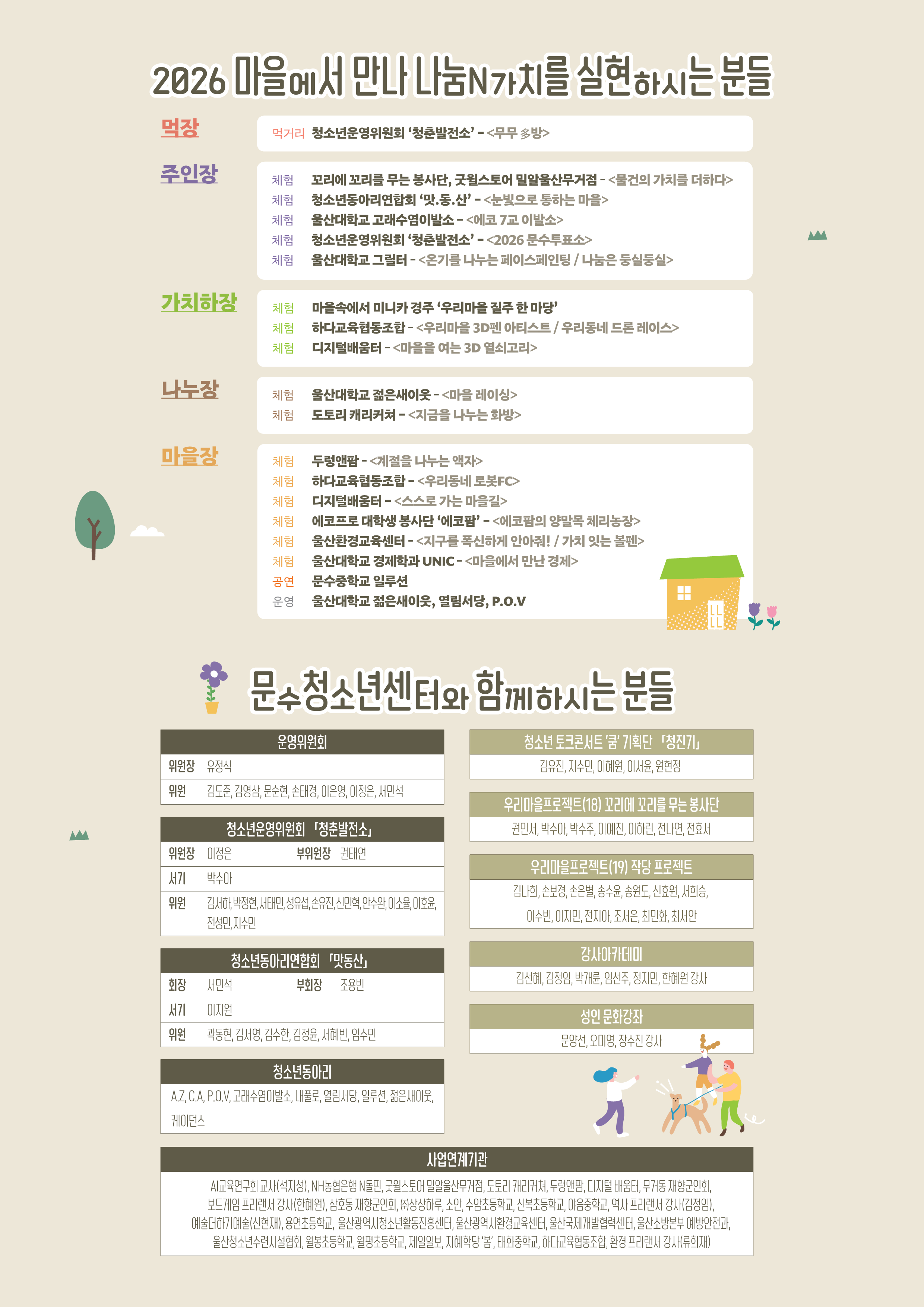 [안내] 개관 25주년 기념 마을축제 '이웃사이多' 개최