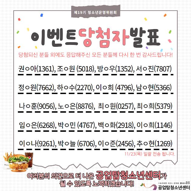 2023년 청소년운영위원회 '청소년 활동 욕구조사' 결과