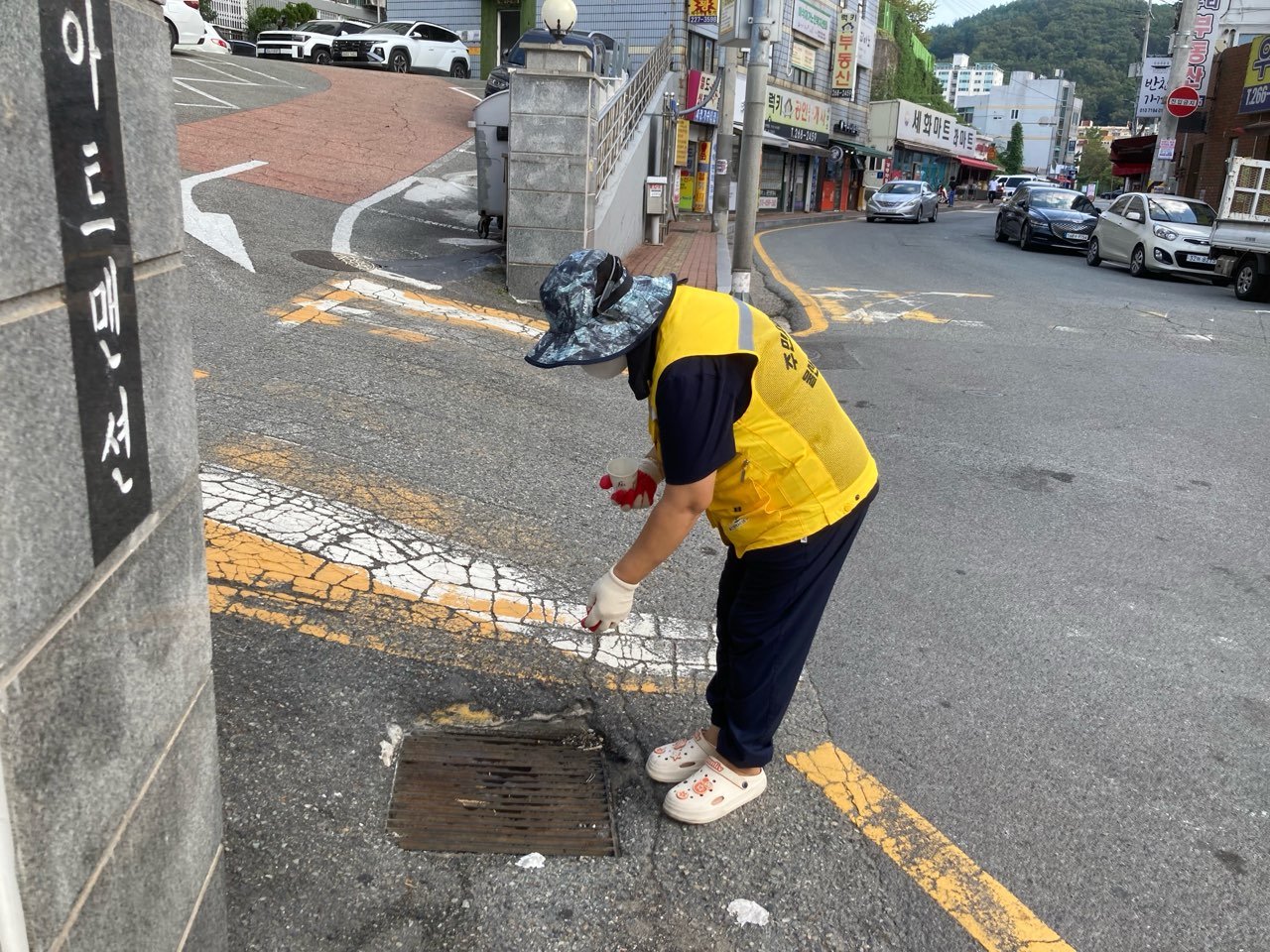 선한선함 주민자율방역단 방역활동