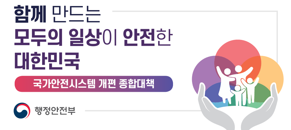 국가안전시스템 개편 종합대책 