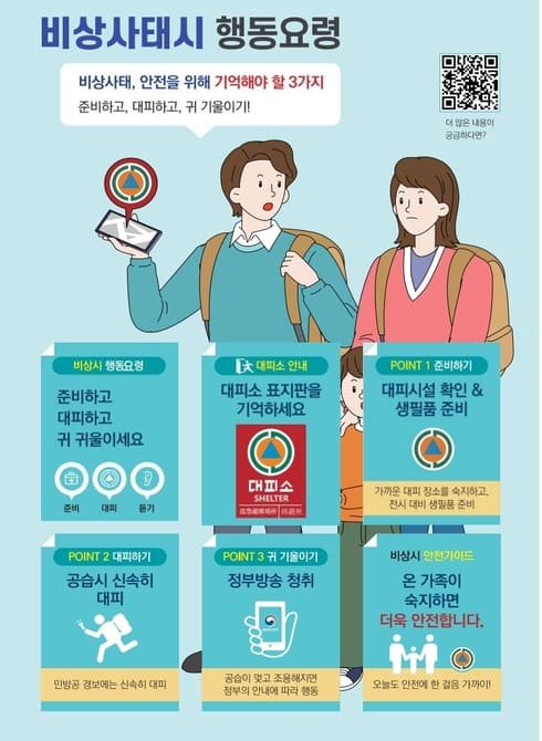 비상사태시 행동요령