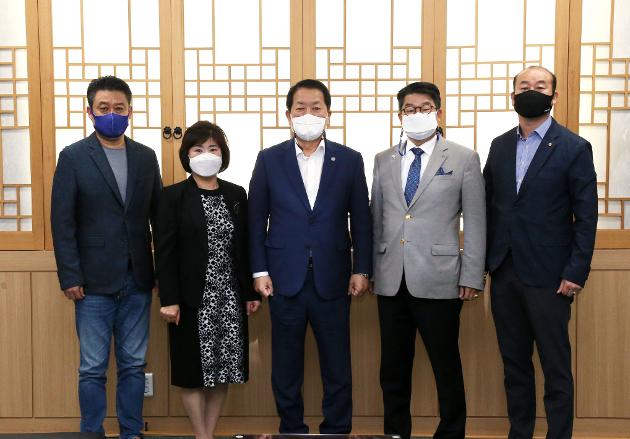 5월6일 남구청 재향군인회 내방