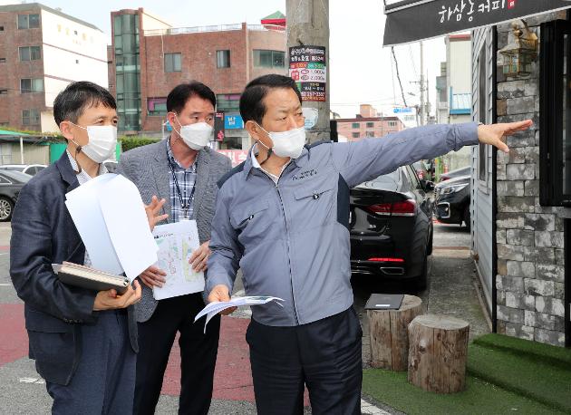 6월29일 남구청 선암구획정리지구 현장 방문