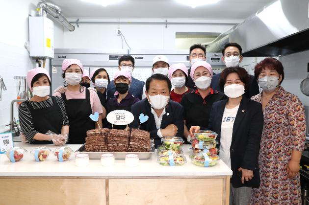 7월2일 남구시니어클럽 노인일자리 개업 현장방문(담다)