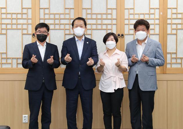 7월9일 남구 자생단체장협의회 간담회  