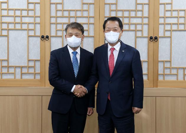 9월23일 신임 울산항만공사 사장 내방