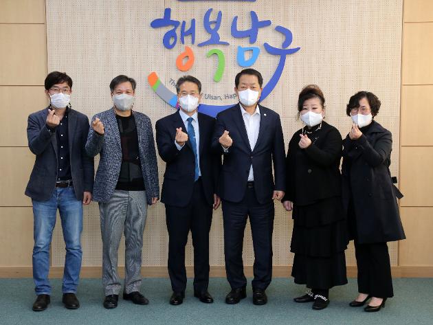 11월2일 신정고등학교 교장 내방