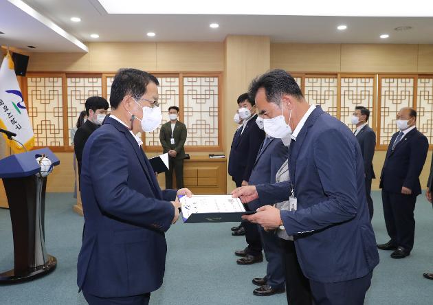 7월22일 하반기 정기인사(5급 이상) 임용장 교부 