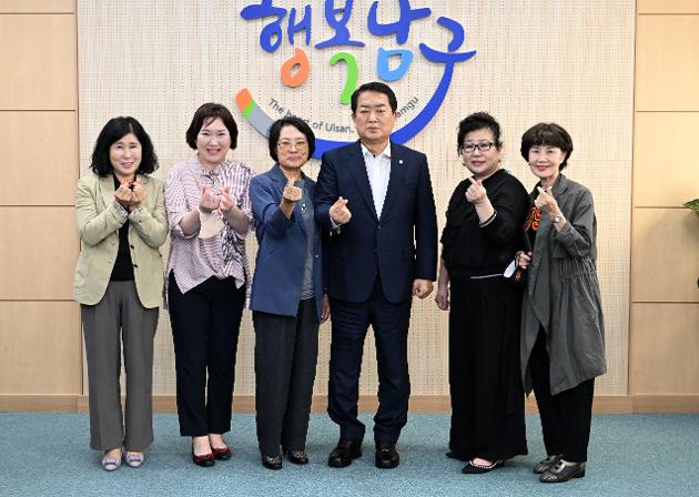9월19일 울산시사립유치원연합회 임원진 내방