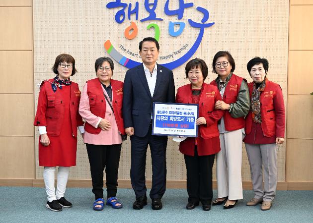 10월7일 문수로타리클럽 도서기증 전달식