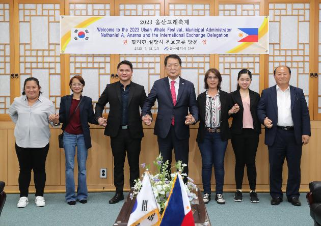 5월12일 필리핀 실랑시 우호교류 방문단 내방 