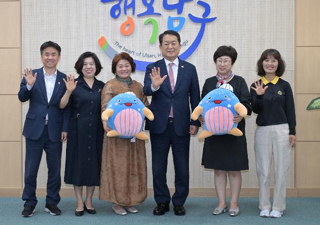 5월10일 신정5동 지역사회보장협의체 위원 내방 