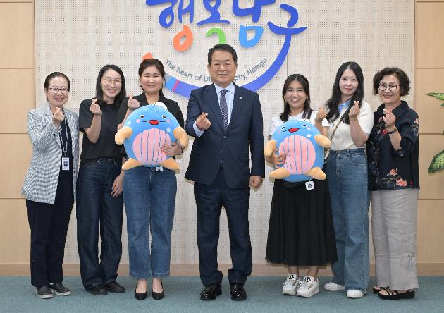 6월17일 선암동 자생단체장 내방  