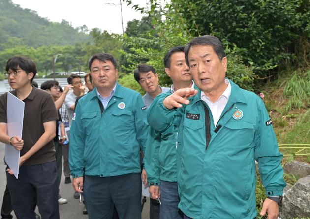 7월11일 선암호수공원 주변 개발 현장 확인