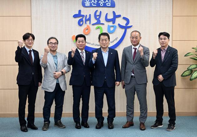 8월8일 대한건축사협회 울산광역시건축사회 임원진 내방