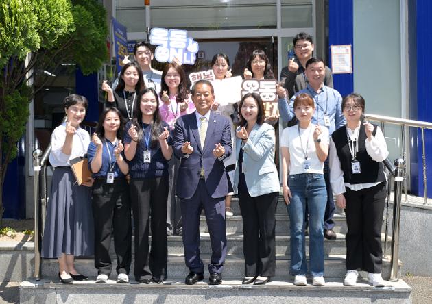 5월13일 옥동 행정복지센터 격려 방문 