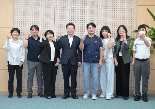 7월3일 공무직노조 남구지회 임원 간담회  