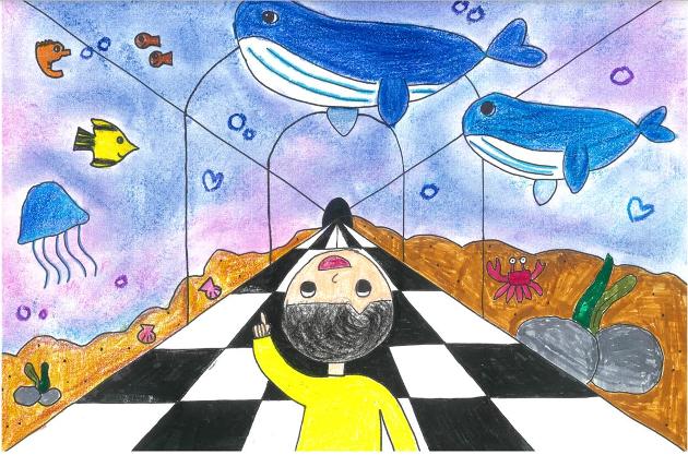 신정1동 <가족과 함께 그림 그리기 대회> 작품