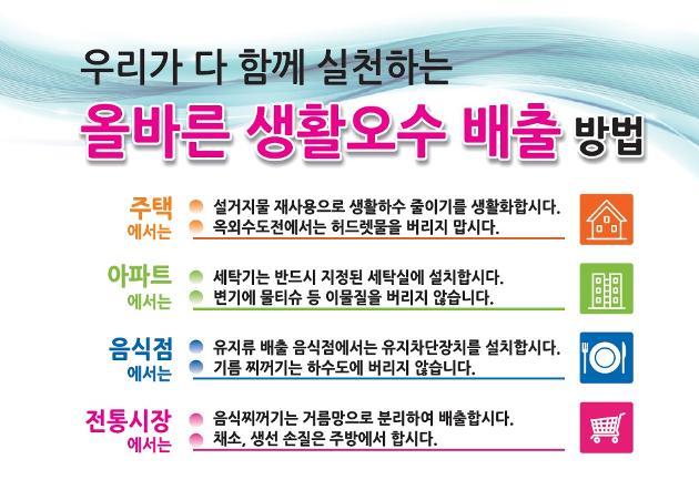 생활오수배출방법