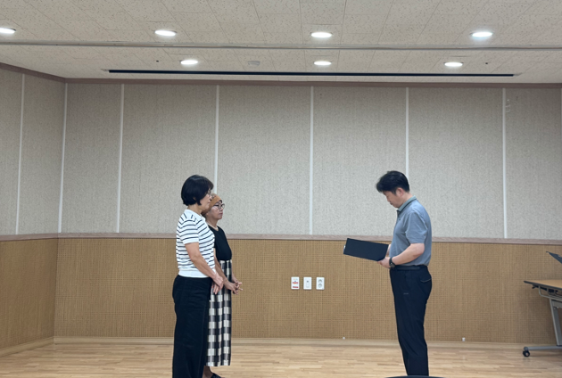 통장회 7월 회의사진