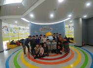 명량한 대한태권 어린 친구들의 방문