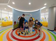 안전체험관을 처음 방문해본 어린친구