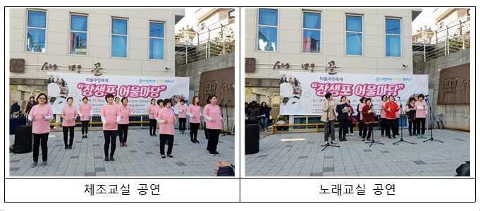 2018년 장생포 마을로 시즌1 ？ 마을공연(주민 문화동아리팀)