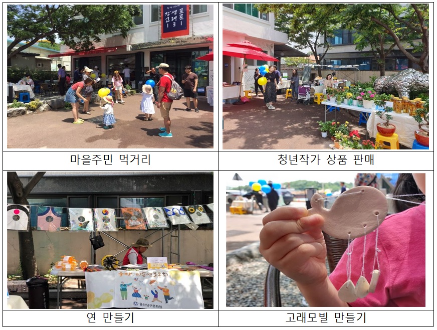 [장생포 새뜰마을 사업] 장생포 마을장터 개최