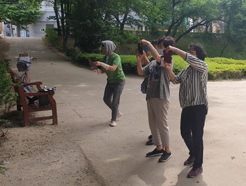 [삼호동] 스마트폰으로 예술 사진찍기